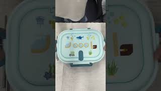 Fts lunch box portable leakproof insulated stainless steel food thermal container kids lunch boxes [upl. by Doreen894]