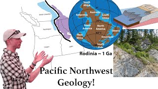 GEOLOGY OF THE PACIFIC NORTHWEST Part 1 Breakup of Rodinia [upl. by Oskar737]