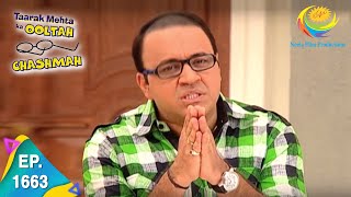 Taarak Mehta Ka Ooltah Chashmah  Episode 1663  Full Episode [upl. by Dlanor]