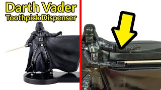 Darth Vader Toothpick Dispenser  Darth Vader ToothSaber [upl. by Smeaj546]