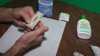 How to Apply Nexcare Band Aids [upl. by Wiltshire]