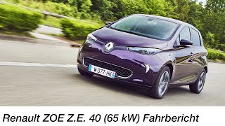 Renault ZOE ZE 40 65 kW Fahrbericht  Europas meist verkauftes Elektroauto im Check  Autophorie [upl. by Aehsila]