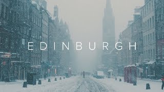 Edinburgh in the Snow [upl. by Esiuol]