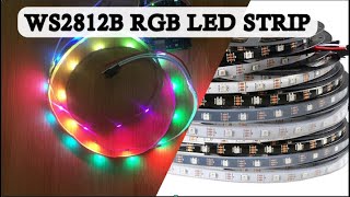 HOW TO CONTROL WS2812B LED STRIP USING ARDUINO [upl. by Eimaraj770]