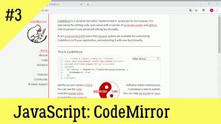 codemirror [upl. by Violeta]