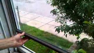 HOW TO Taking Out A Storm Window [upl. by Haral]