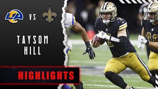 Taysom Hill Every Play vs Rams  Week 11 Highlights [upl. by Nary]