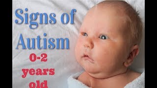 Signs of Autism in infants [upl. by Akinna]