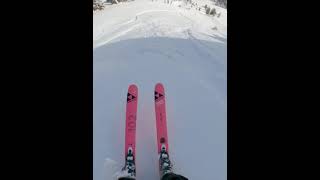 Backcountry skiing near Lake Tahoe shorts [upl. by Fanni45]