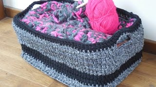 mand haken van textielgaren [upl. by Kristyn]