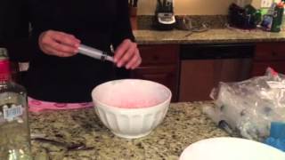 How to Make Jello Shooter Syringes [upl. by Oneg602]