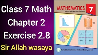 Class 7 Math New Book Chapter 2 Exercise 28  Class 7 Math New Book Unit 2 Exercise 28 [upl. by Ahseenyt706]