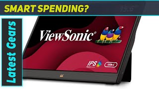 ViewSonic VA1655 156 Inch Portable Monitor Review [upl. by Hugh]