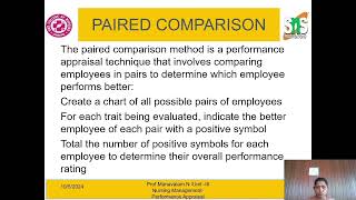 Traditional methods of Performance Appraisal [upl. by Pittman]