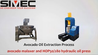 Avocado Oil Extraction Process [upl. by Eibot]