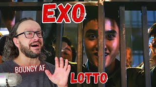 talk abut BOUNCE EXO 엑소  LOTTO MV reaction [upl. by Gnauq980]