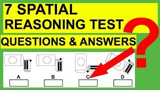 7 SPATIAL REASONING TEST Questions Answers and TIPS [upl. by Ashli782]