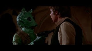 Oonta Goota Solo  Original 1977 Han Solo and Greedo w transcription  Star Wars 1977 [upl. by Aroc]