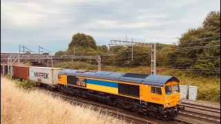 Plenty of Action During 6hour Visit to Crewe Basford Hall Junction “Casey Lane” 12th July 2022 [upl. by Valeda]