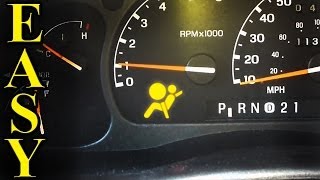 Air Bag Light Flashing How to diagnose and fix [upl. by Infield344]