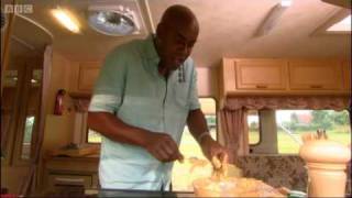 Tandoori Tikka Prawn Barbecue Kebabs  Ainsley Gourmet Express  BBC [upl. by Rodolph]