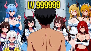 Boy Woke Up As A Demon amp Trained In A Dungeon Of MaxDifficulty Reaching 999999 Level  Manga Recap [upl. by Hilel971]