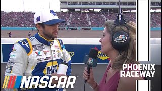 Chase Elliott after Phoenix Well be back stronger next year  NASCAR [upl. by Kerman]