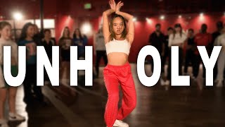 UNHOLY  Sam Smith amp Kim Petras Dance  ft Nicole Laeno Cassidy amp Alysha [upl. by Kluge]