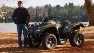 ATV Test Ride 2012 Arctic Cat 700 EFI [upl. by Jenkins]