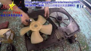 How To Install Replace Engine Radiator Cooling Fan LEXUS RX330 33L 4WD 20032005 3MZFE U151F [upl. by Mitchell]