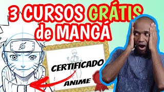 Cursos Gratis de Anime Mangá  Com Certificado [upl. by Main]