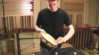 Tambourine 2 Rolls  Vic Firth Percussion 101 [upl. by Desdamonna780]