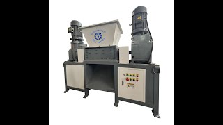 STDB500 DoubleShaft Shredder 15KW [upl. by Buckie460]