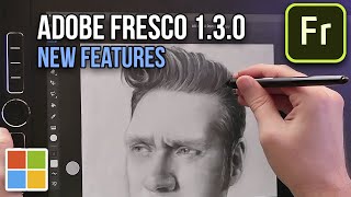 Adobe Fresco for WINDOWS 10  130 New Features [upl. by Oiluj]