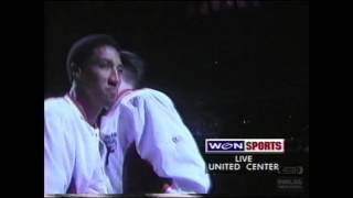 Michael Jordans First Introduction at the United Center 1995 [upl. by Aniri]