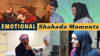 6 Emotional Shahada Moments that will Make You Cry [upl. by Nalra]