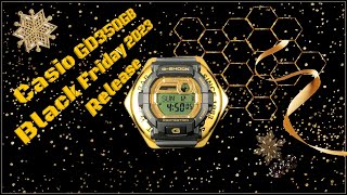 Casio GShock GD350GB 10th Anniversary Black Friday Release Unboxing [upl. by Theodoric]