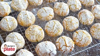 AMARETTI BISCUITS  How to Make Almond Amaretti Cookies [upl. by Lennod894]