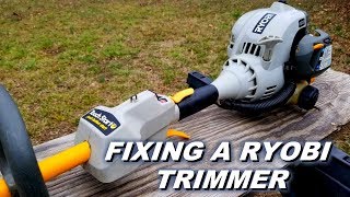 Fixing a Ryobi trimmer that doesnt work [upl. by Kavanagh]