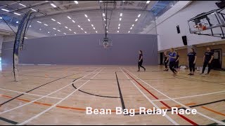 Bean Bag Relay Race [upl. by Anairol]