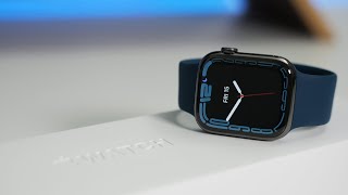 Apple Watch Series 7 Unboxing Setup and First Look [upl. by Norse239]