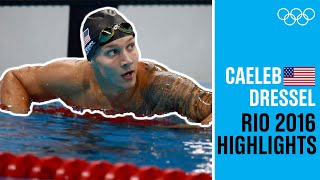 ALL Caeleb Dressel 🇺🇸races at Rio 2016 [upl. by Allister620]