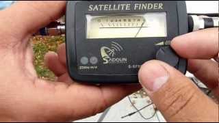 Satfinder  Orientado la Antena a tu Satélite Favorito [upl. by Dinse]