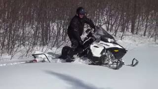 SkiDoo Expedition Sport 900 Ace DEEP snow [upl. by Birck]