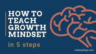 How to teach growth mindset to students in 5 steps [upl. by Ahsaten]