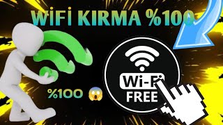 wifi şifresi kırma wifisiz ev kalmasın \u00100 gerçek 😱😱😱😱😱😱 [upl. by Eyram]