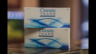 Oasis Tears PLUS Preservative Free Lubricant Eye Drops [upl. by Alletsirhc]