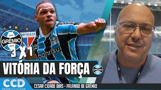 Grêmio joga bem domina o Fortaleza e joga pra longe o medo do rebaixamento [upl. by Rubens]