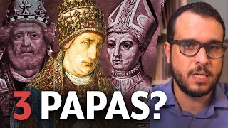 A Igreja Católica já teve 3 PAPAS ao mesmo tempo [upl. by Kehr]