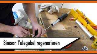 Simson Telegabel regenerieren [upl. by Inuat]